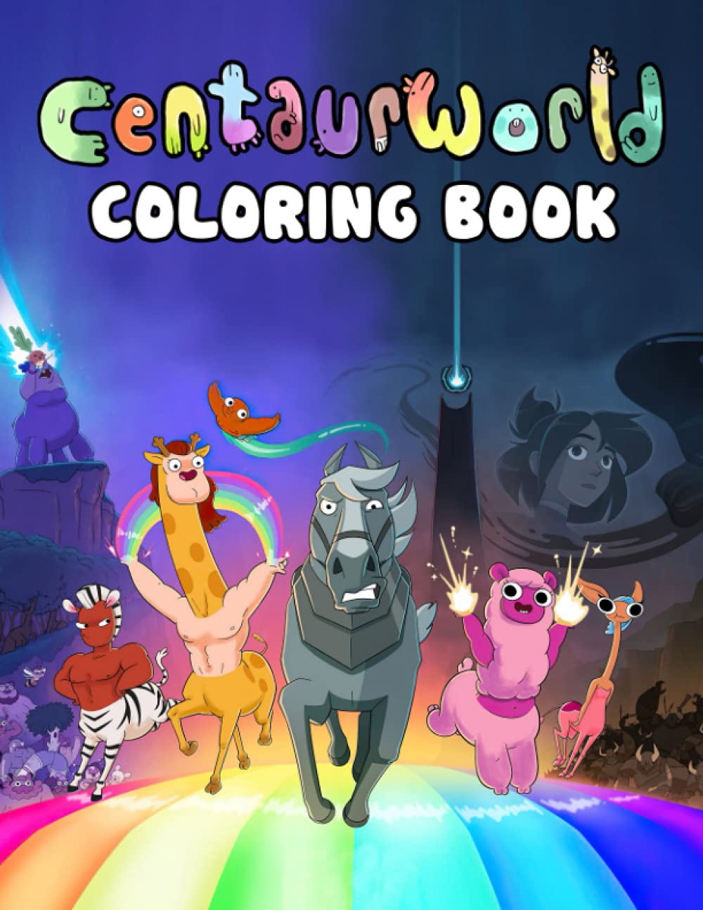 Centaurworld Coloring Book: Let’s Get Lost In An Amazing World With
