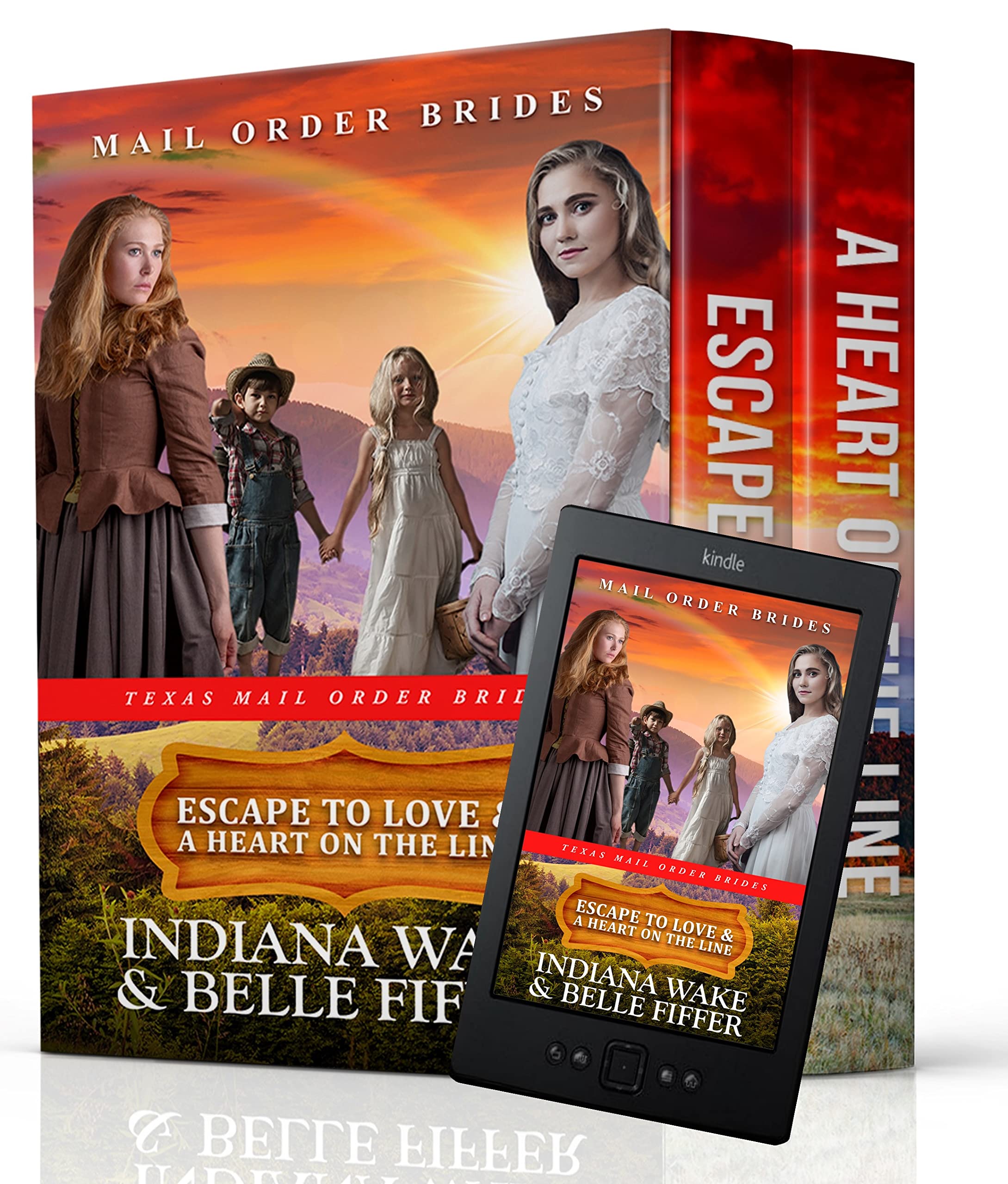 Escape to Love & A Heart on the Line book cover
