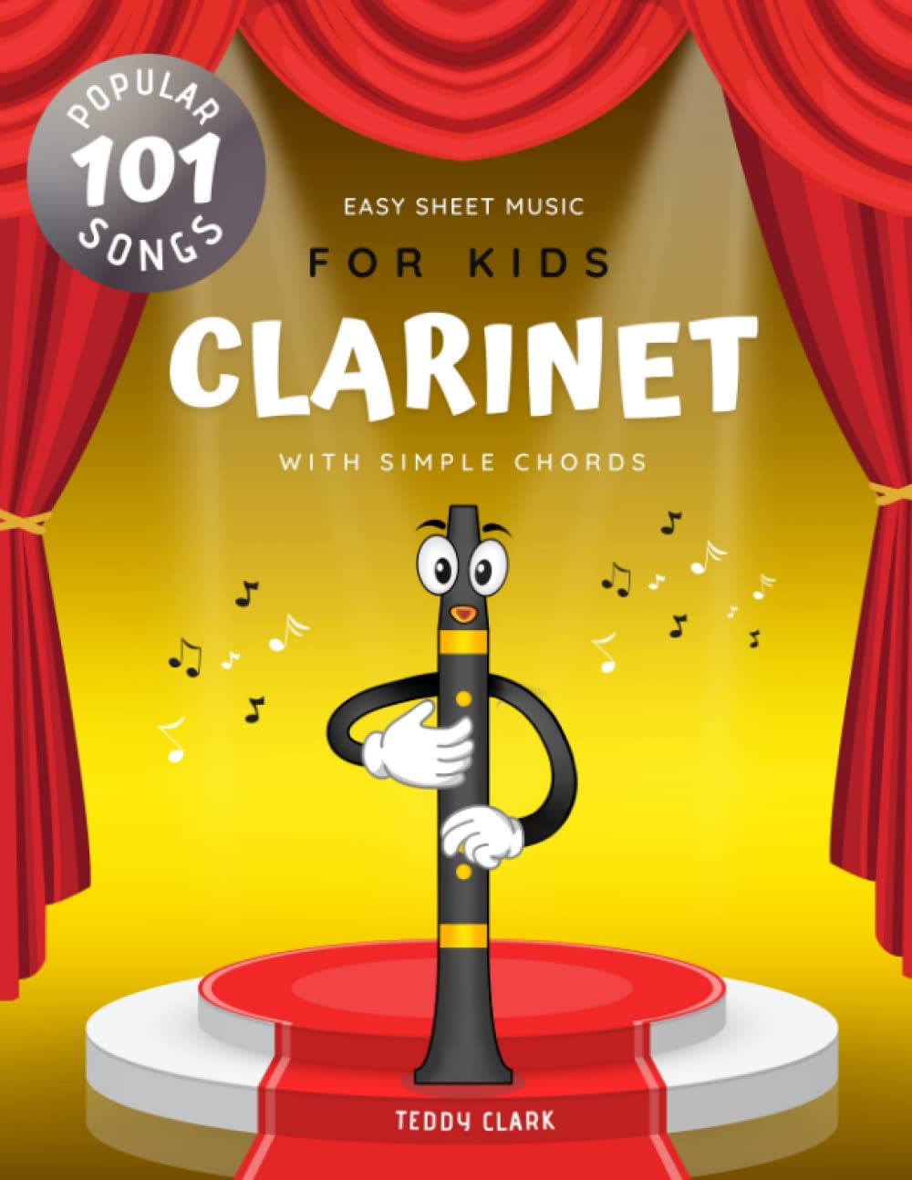 Easy Sheet Music for Kids I 101 Popular Songs with Simple