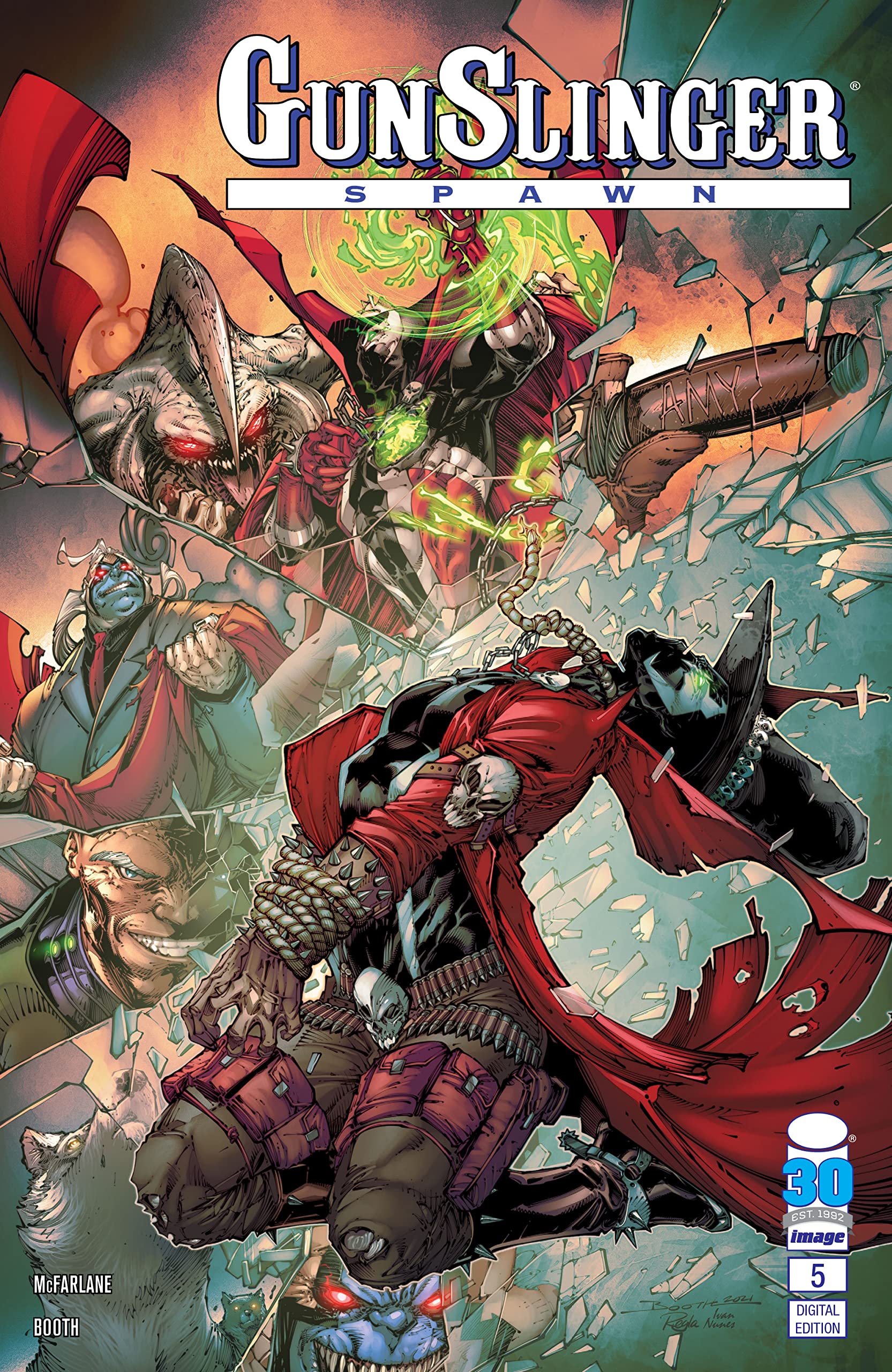 Gunslinger Spawn #5 book cover