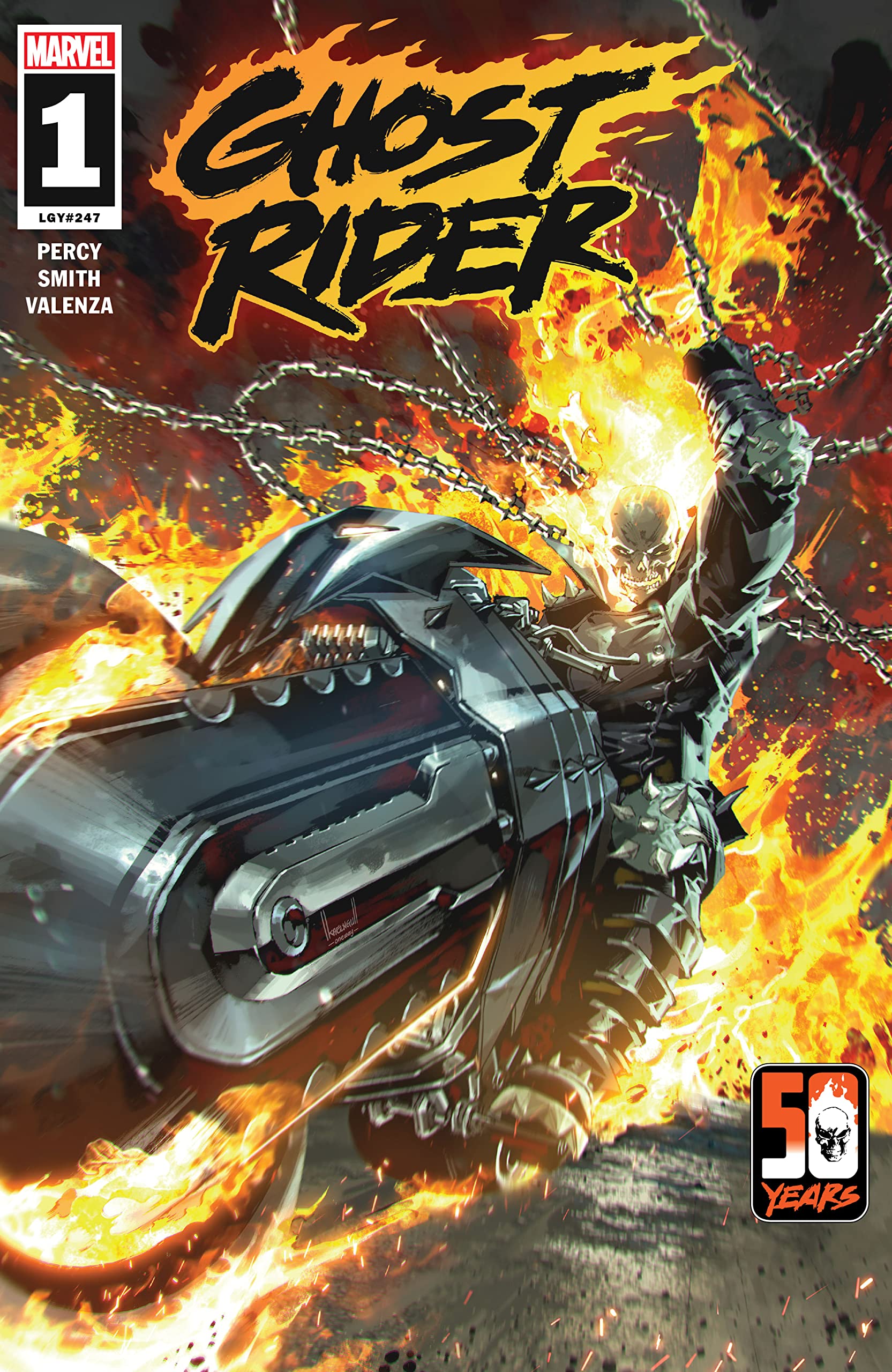 Ghost Rider (2022-2023) #1 book cover