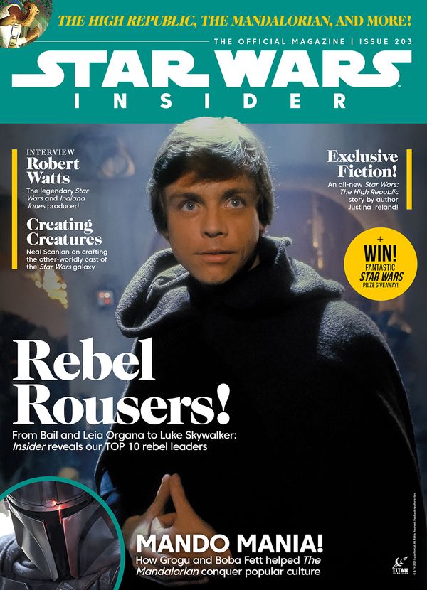 Star Wars insider 203 book cover