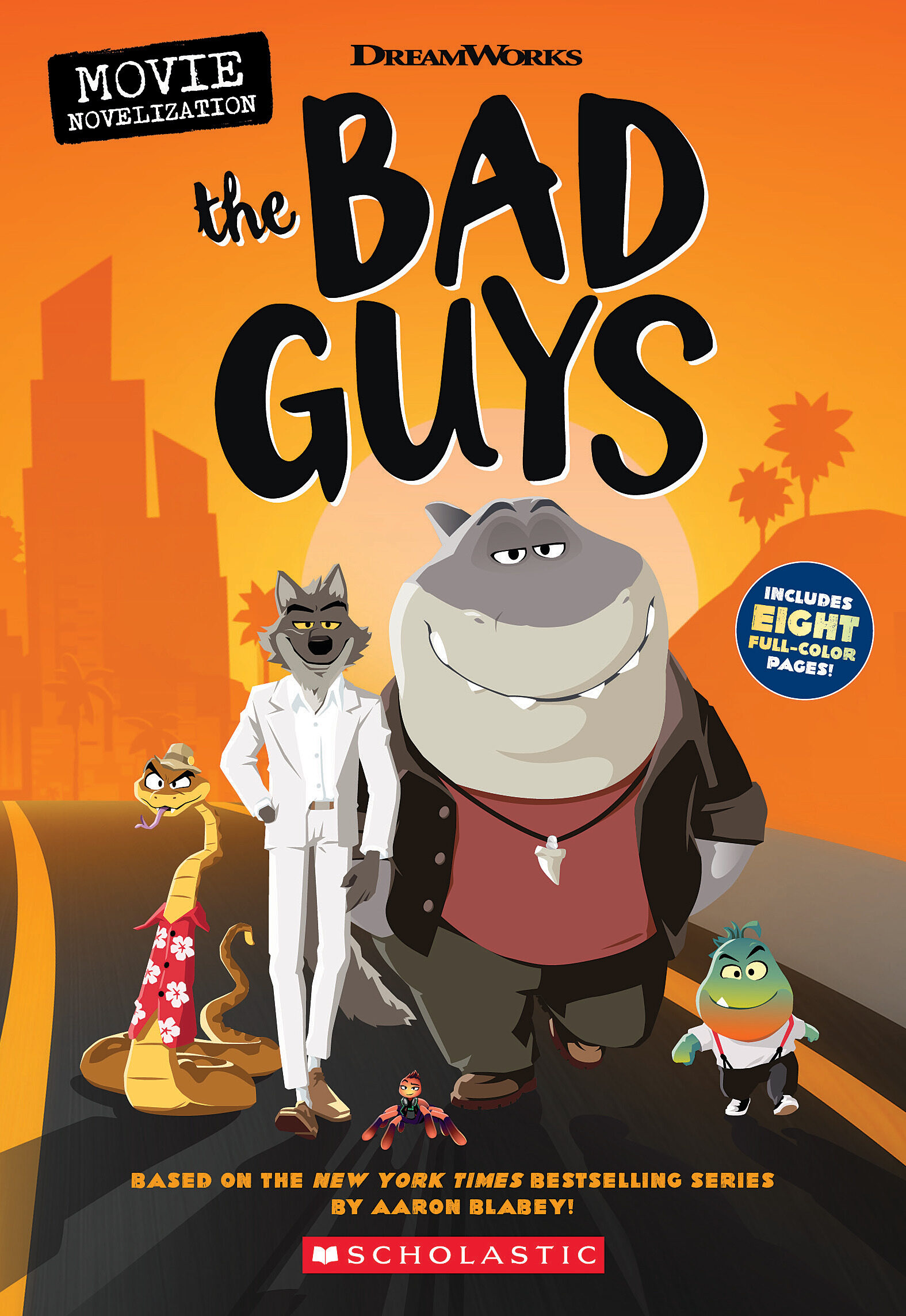 The Bad Guys Movie Novelization book cover