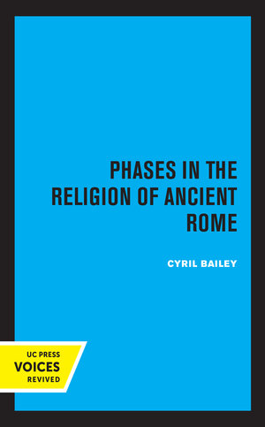 Phases in the Religion of Ancient Rome book cover