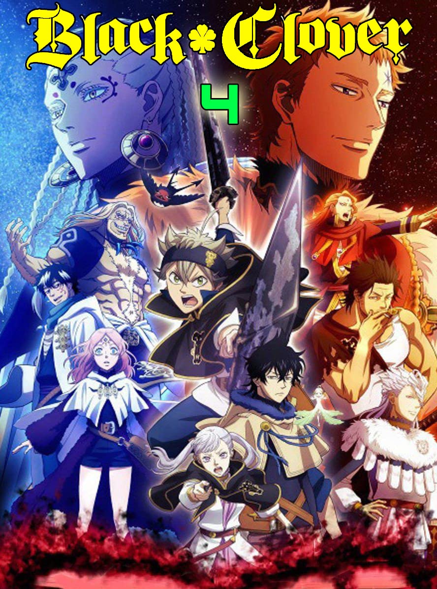 The FiveLeaf Clover Grimoire Book 4 Full Collection Black Clover by