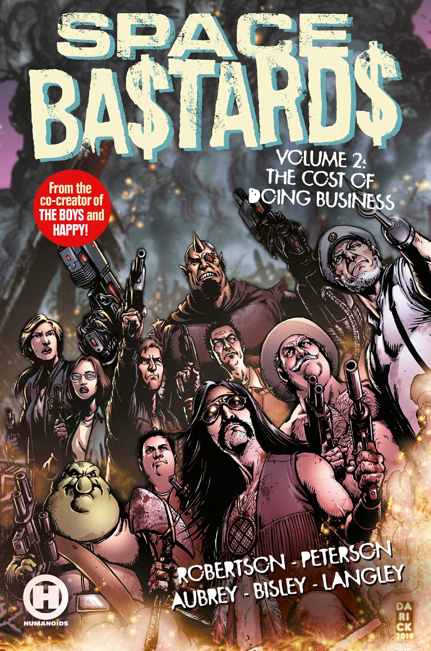 Space Bastards Vol. 2 book cover