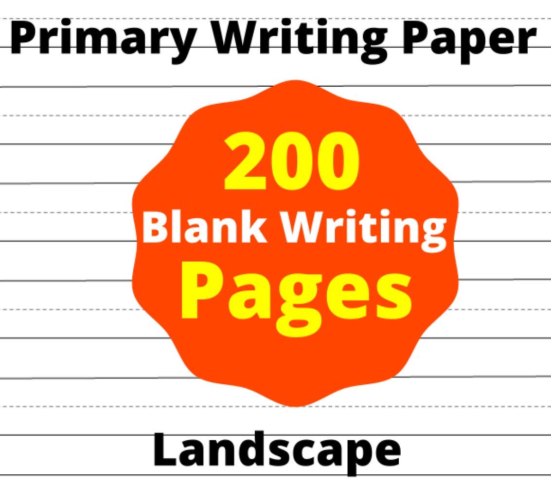 Blank Handwriting Printables Landscape