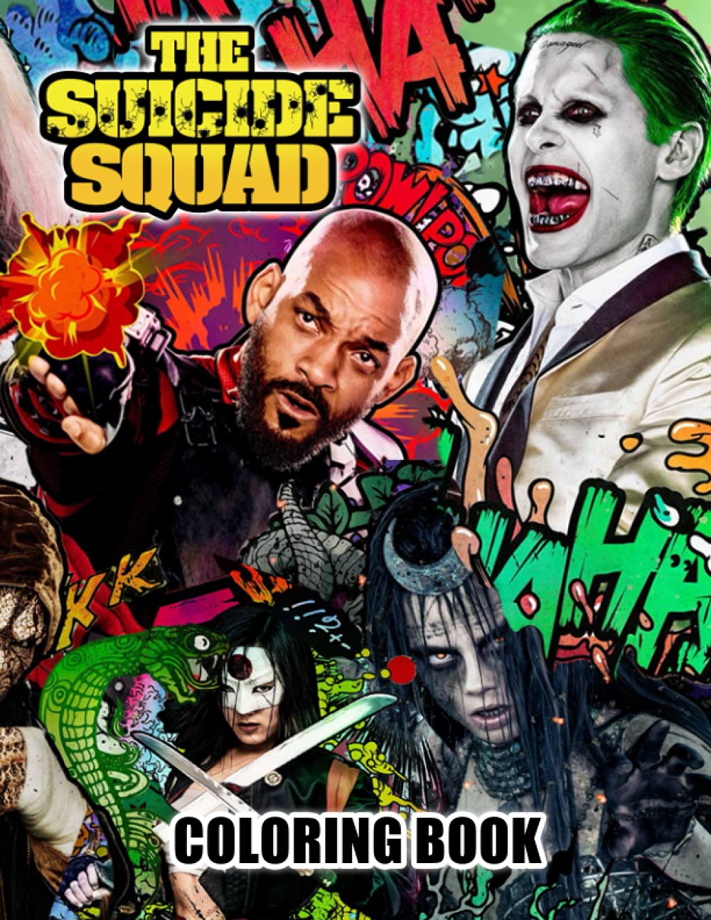 Joker Suicide Squad Coloring Pages