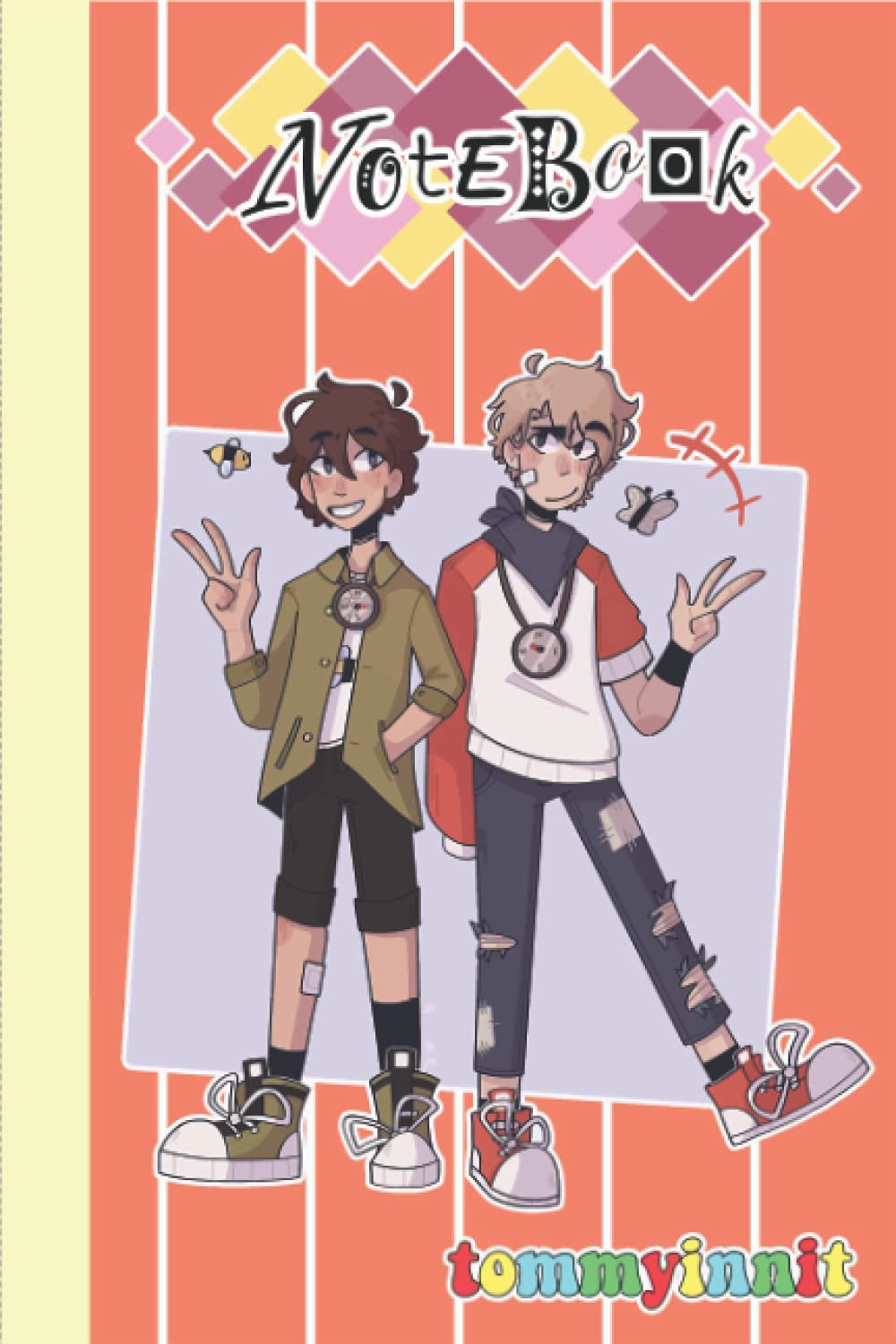 Tommyinnit Notebook Merch book cover