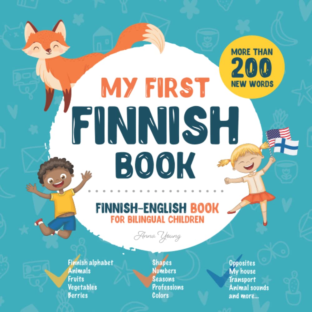 My First Finnish Book. FinnishEnglish Book for Bilingual Children