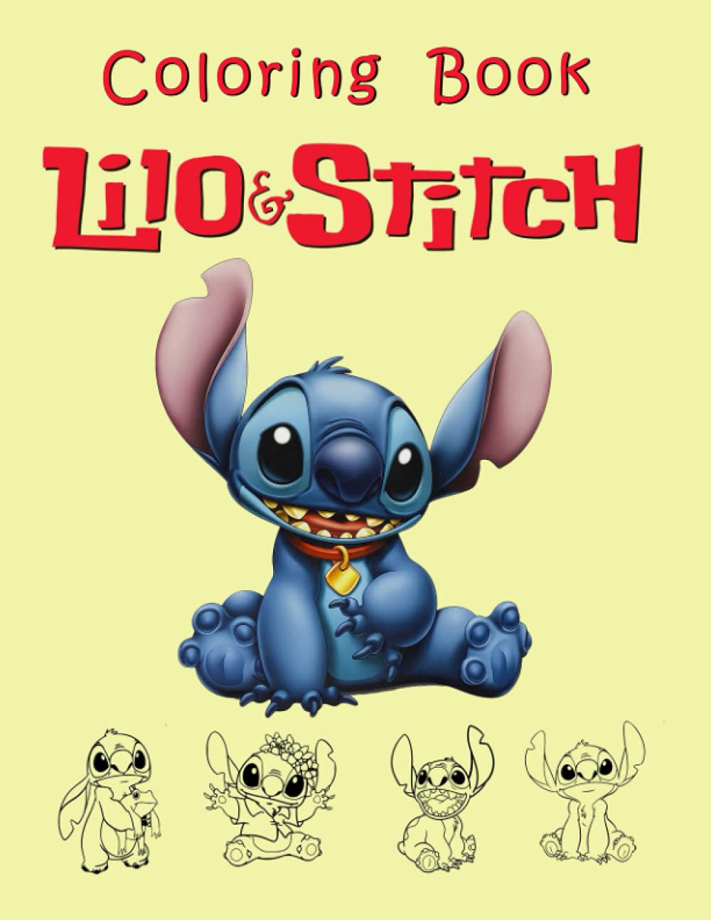 Lilo&Stitch Coloring Book: Coloring Book With Good Layout And Initiating For Kids. A Great ...