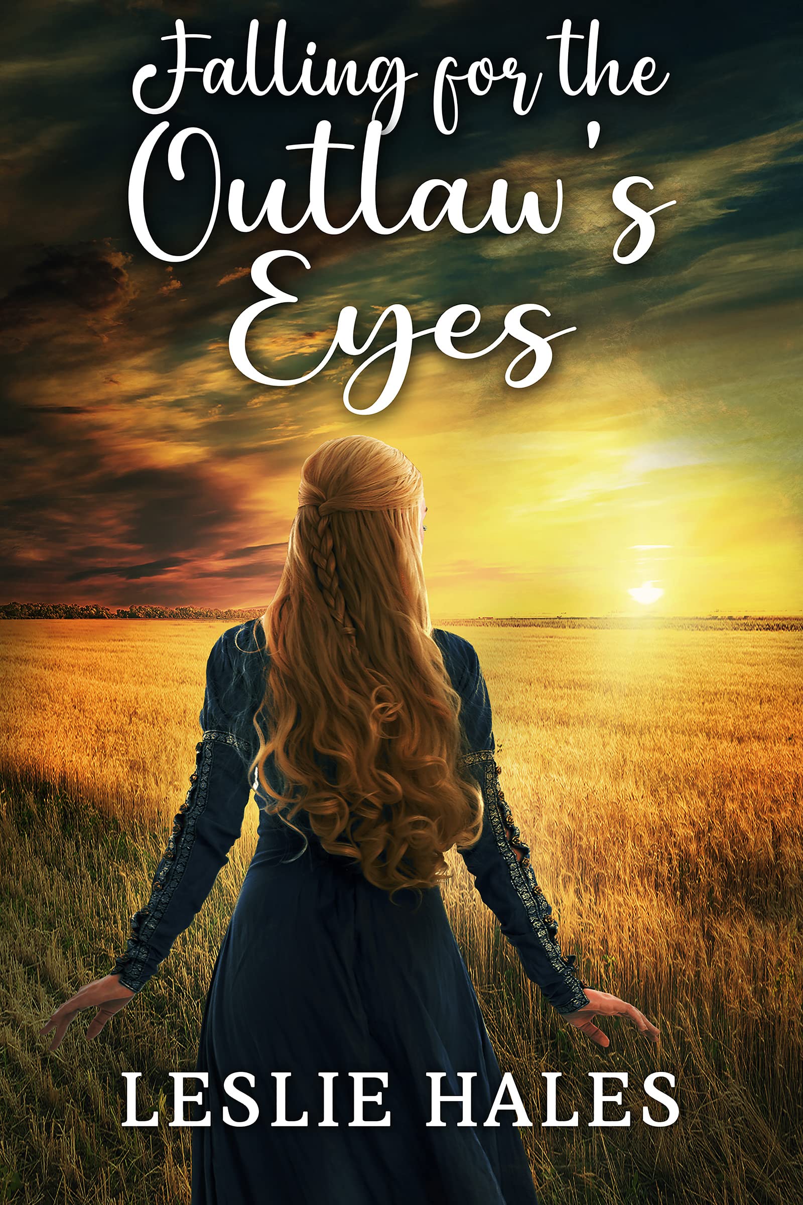 Falling for the Outlaw's Eyes: A Historical Western Romance Novel