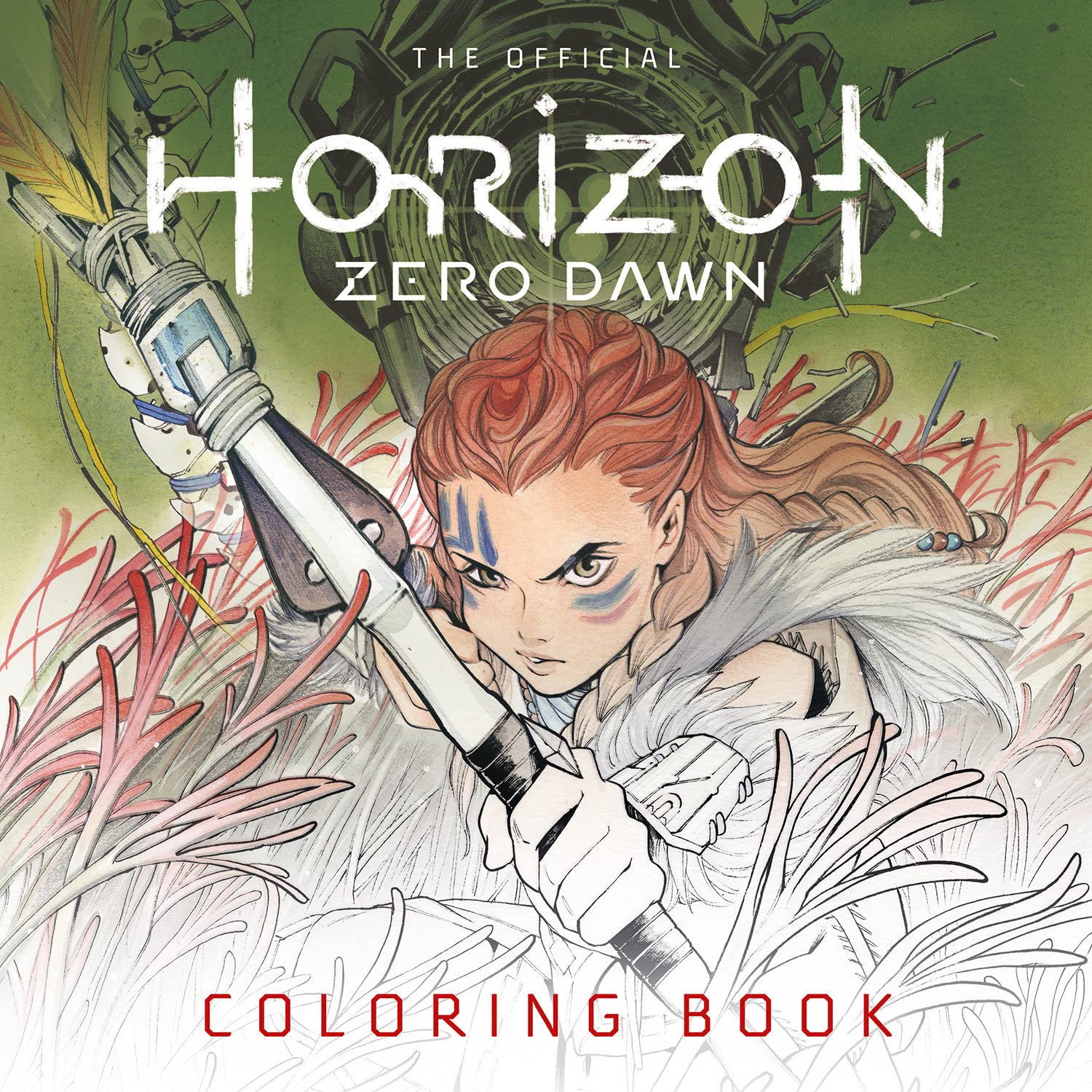 The Official Horizon Zero Dawn Coloring Book by Titan Comics | Goodreads