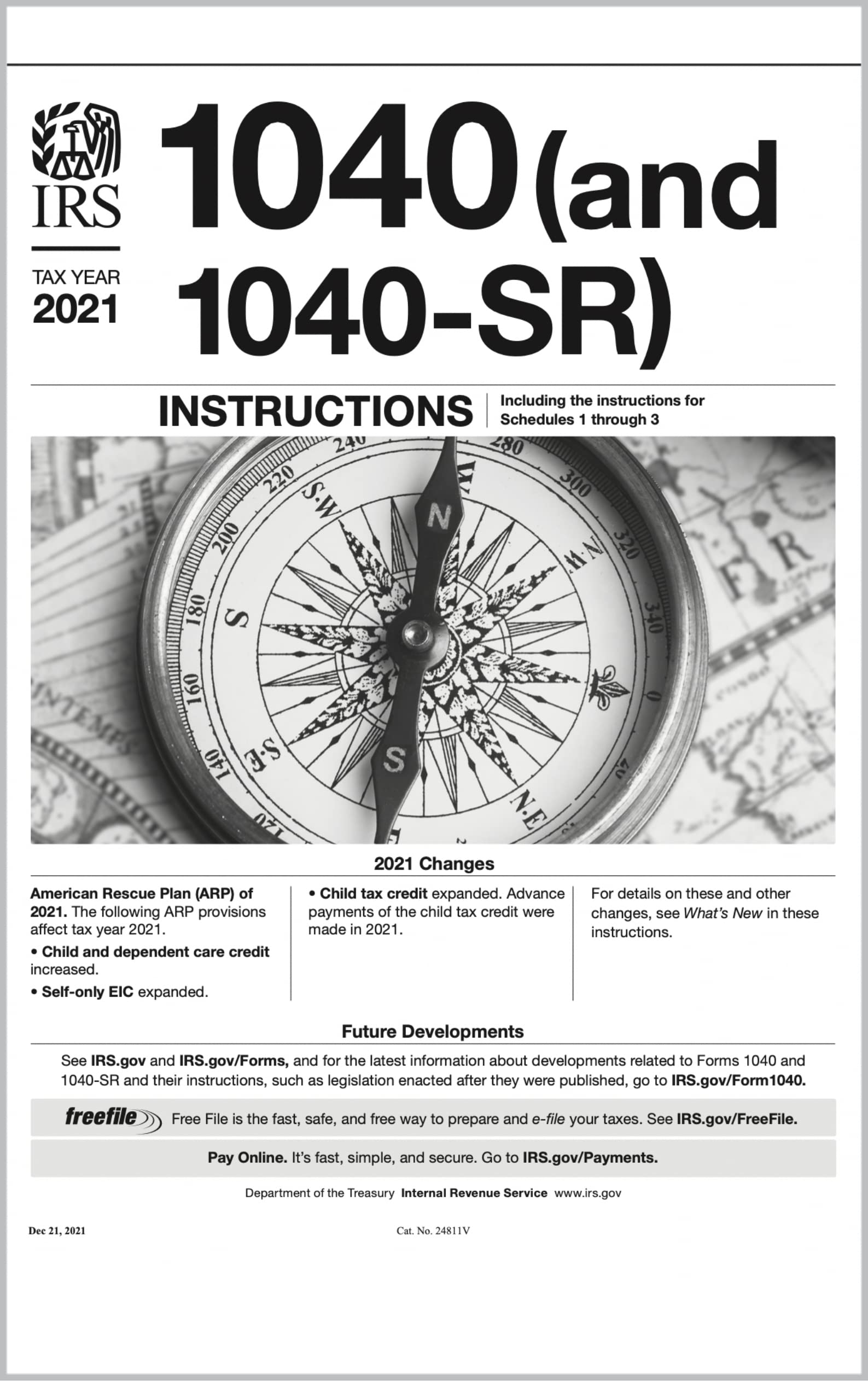 1040 and 1040 SR INSTRUCTIONS Individual Income Tax Forms