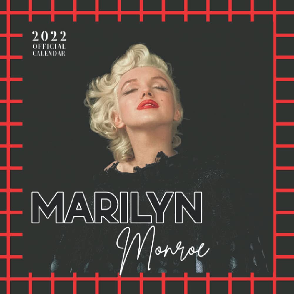 Marilyn Monroe Calendar 2022 2023 Marilyn Monroe 16 Month Calendar 