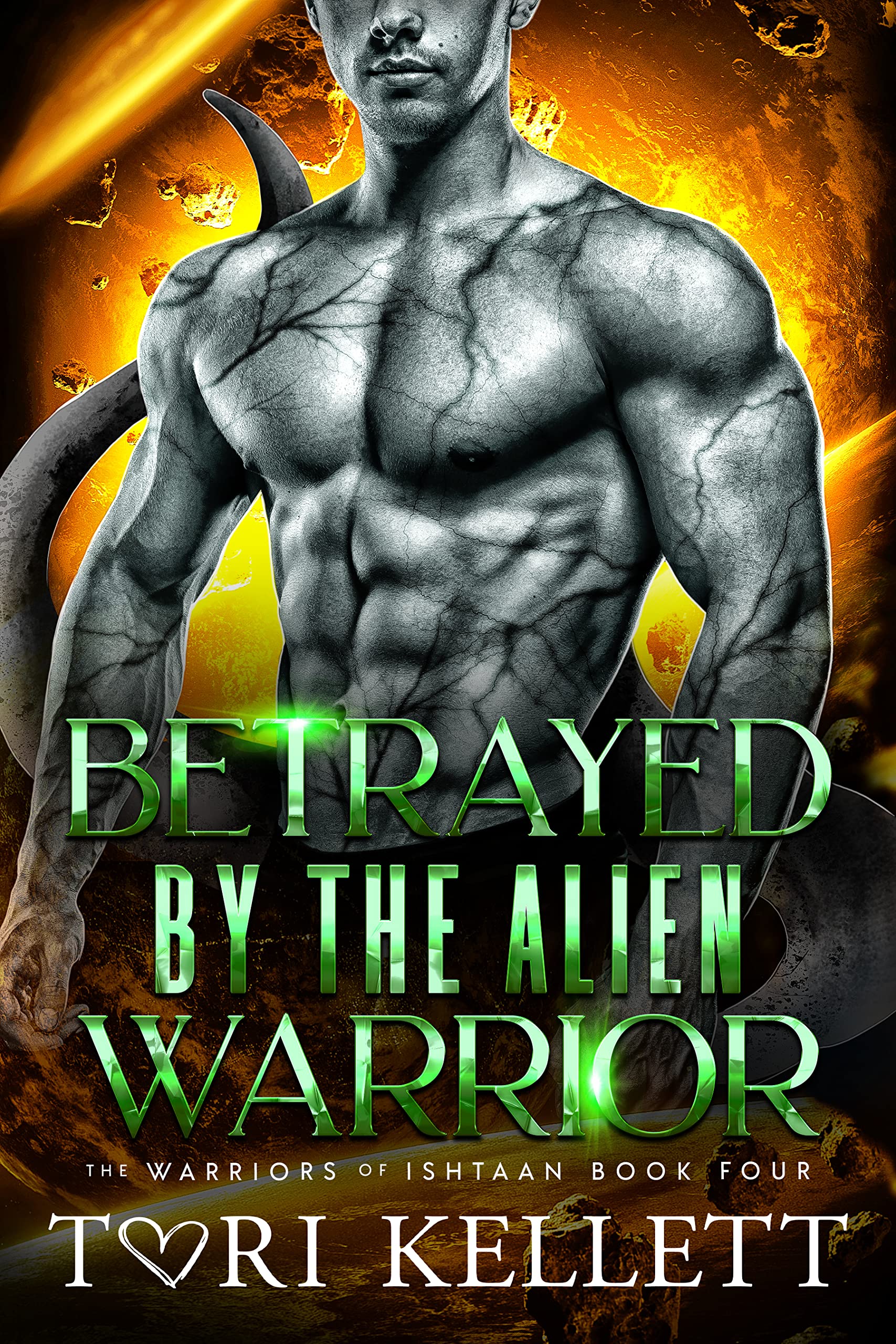 Betrayed by the Alien Warrior book cover