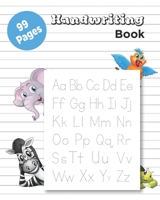 Handwriting Practice Book: 99 Pages | English Handwriting Practice Book ...