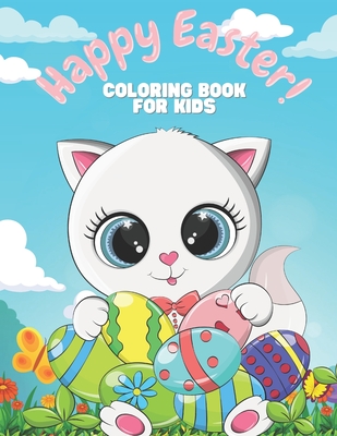 Happy Easter Coloring Book For Kids: Fun Activity Easter Day Animals ...
