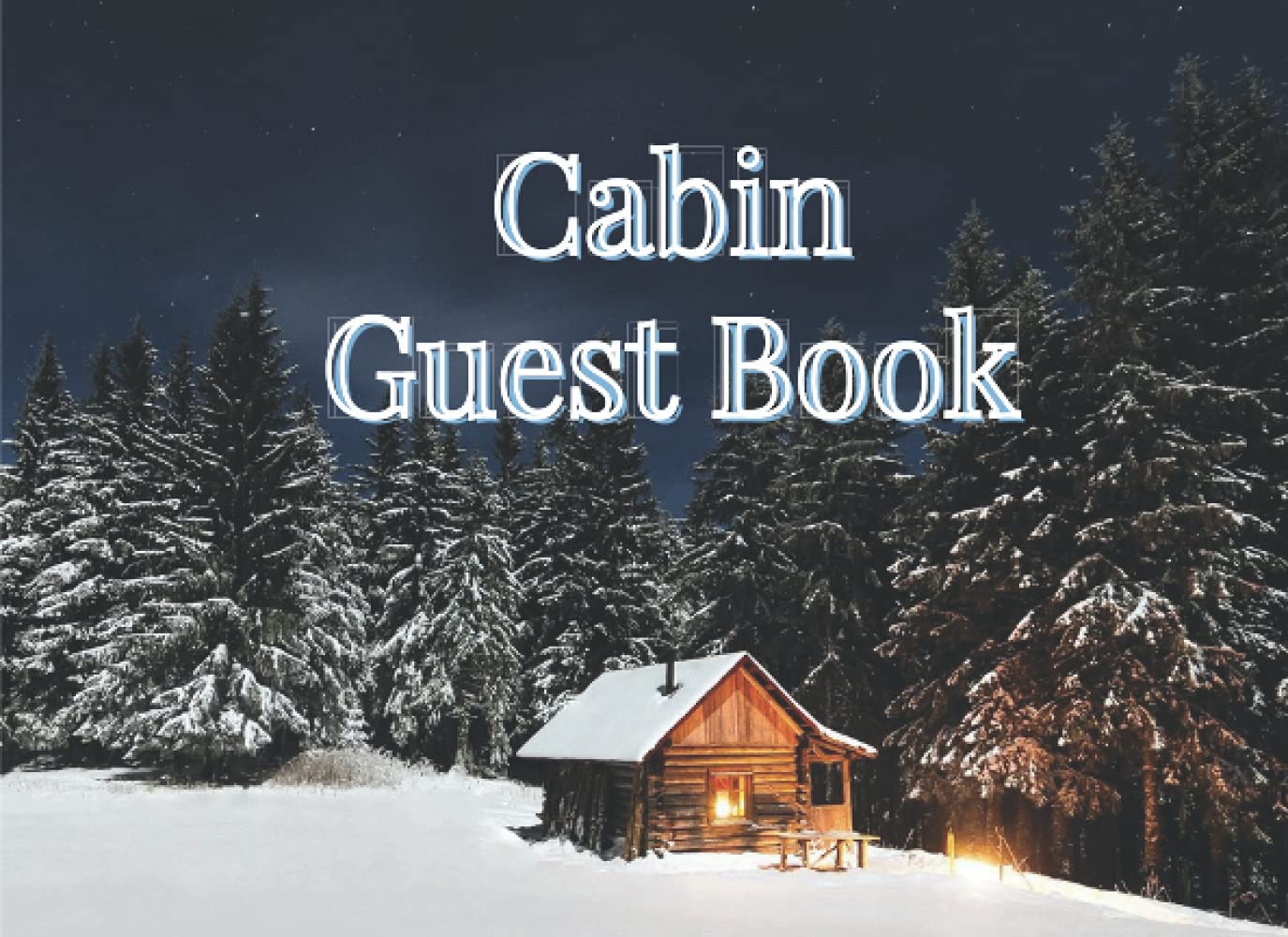 Cabin Guest Book Vacation Rental Vacation Home Log Book for