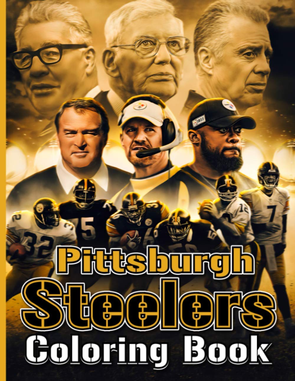 Pittsburgh Steelers Coloring Book: Pittsburgh Steelers Nice Coloring