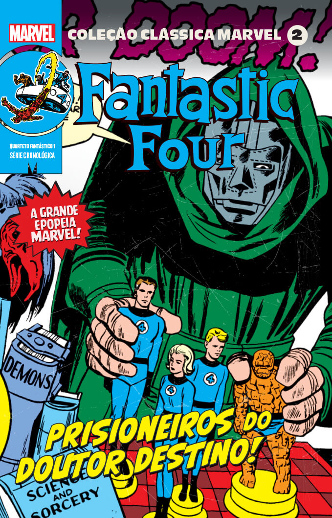 Coleção Clássica Marvel, Vol. 2 - Quarteto Fantástico, Vol. 1 by Stan ...