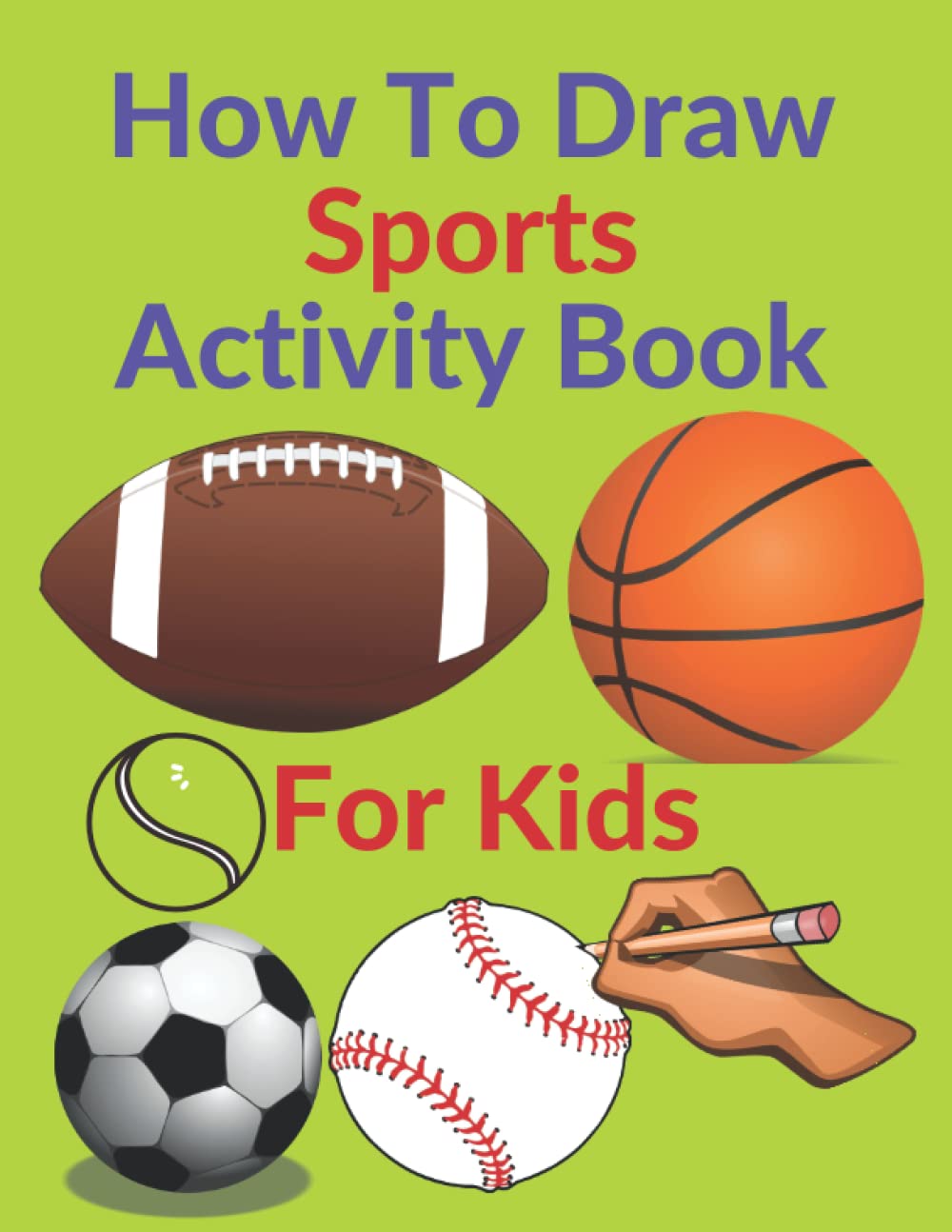 How To Draw Sports Activity Book For Kids How To Draw Sports Activity