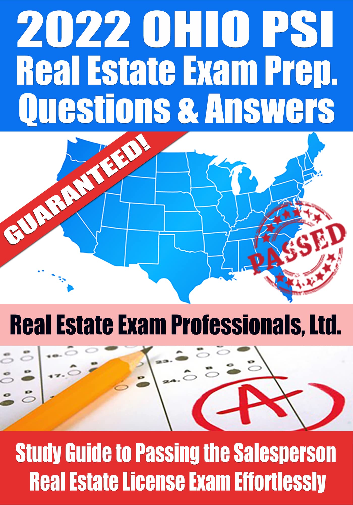 2022 Ohio PSI Real Estate Exam Prep Questions and Answers Study Guide