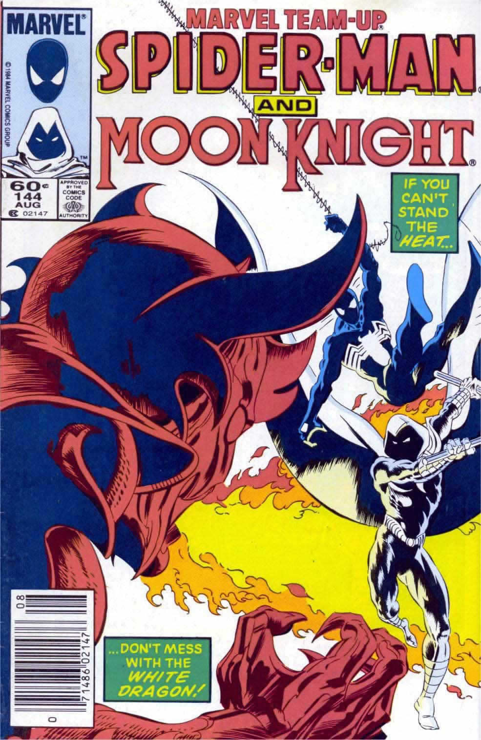 Marvel Team-Up #144 book cover