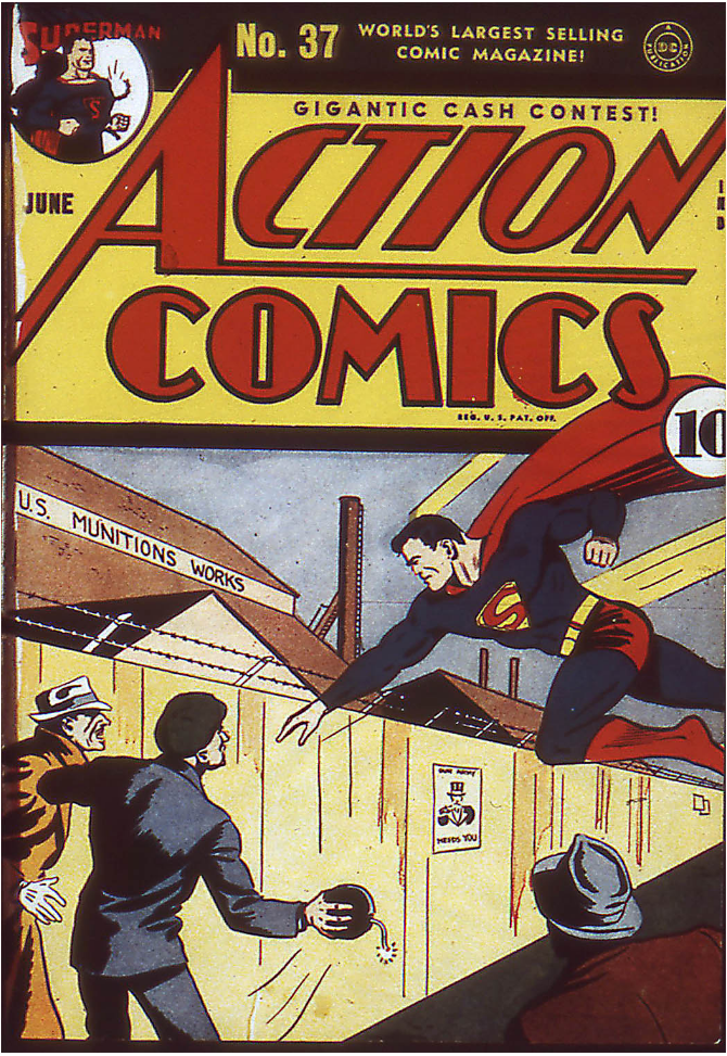 Action Comics (1938-2011) #37 book cover