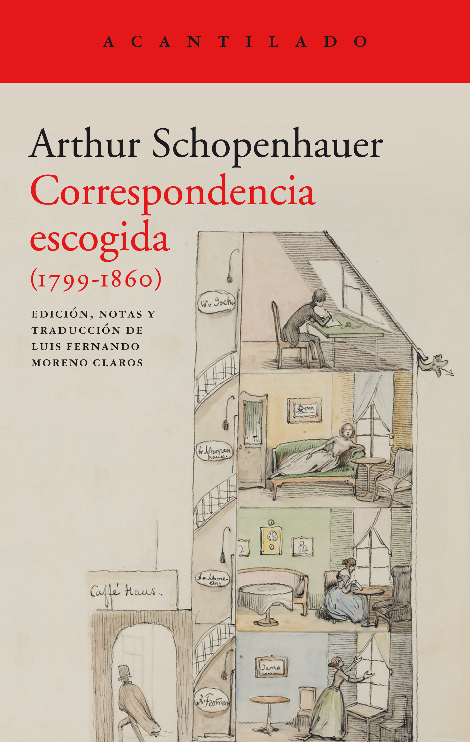 Correspondencia escogida book cover