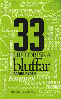 33 historiska bluffar book cover