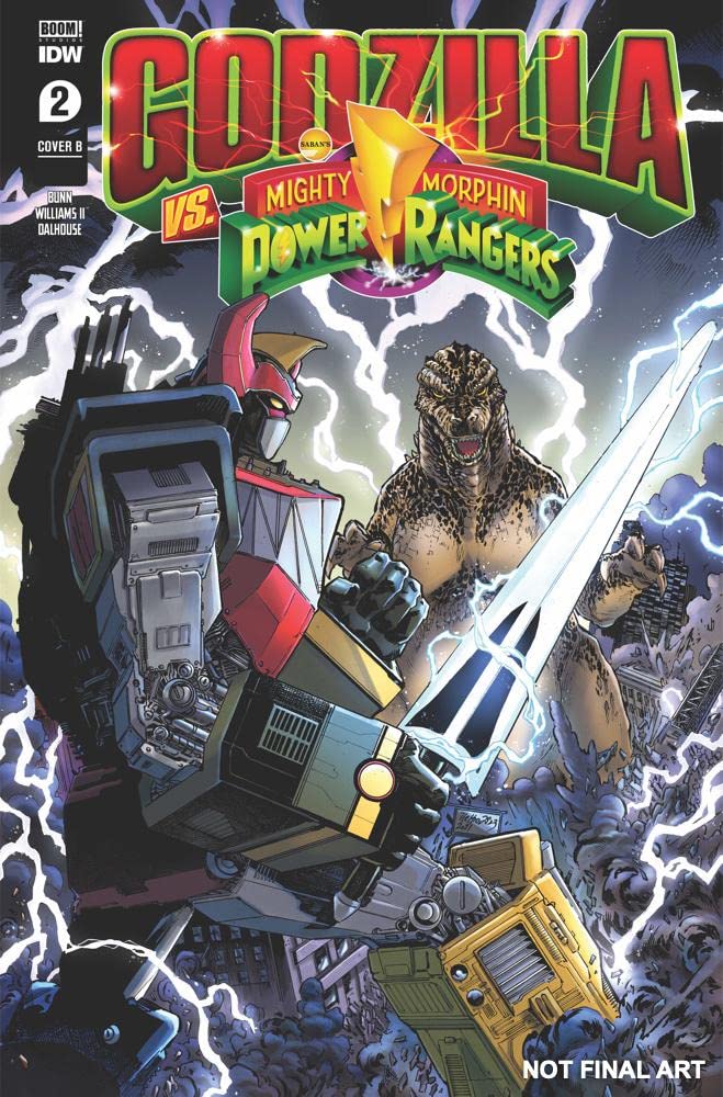 Godzilla vs. Mighty Morphin Power Rangers #2
