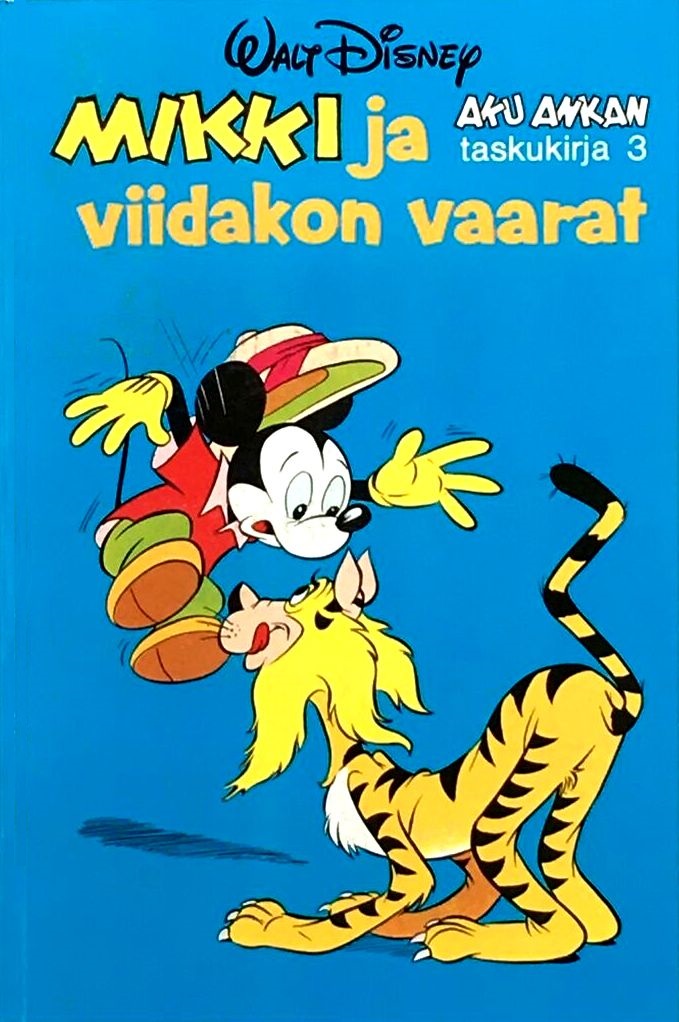 Aku Ankan taskukirja book cover 2