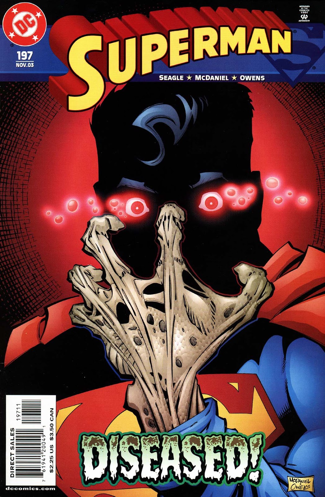 Superman (1987-2006) #197 book cover