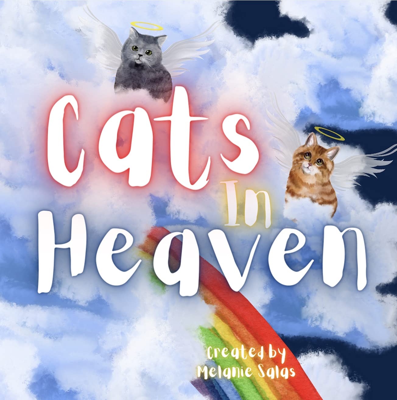 Cats in Heaven Children's Book about Pet Loss, Helping Families