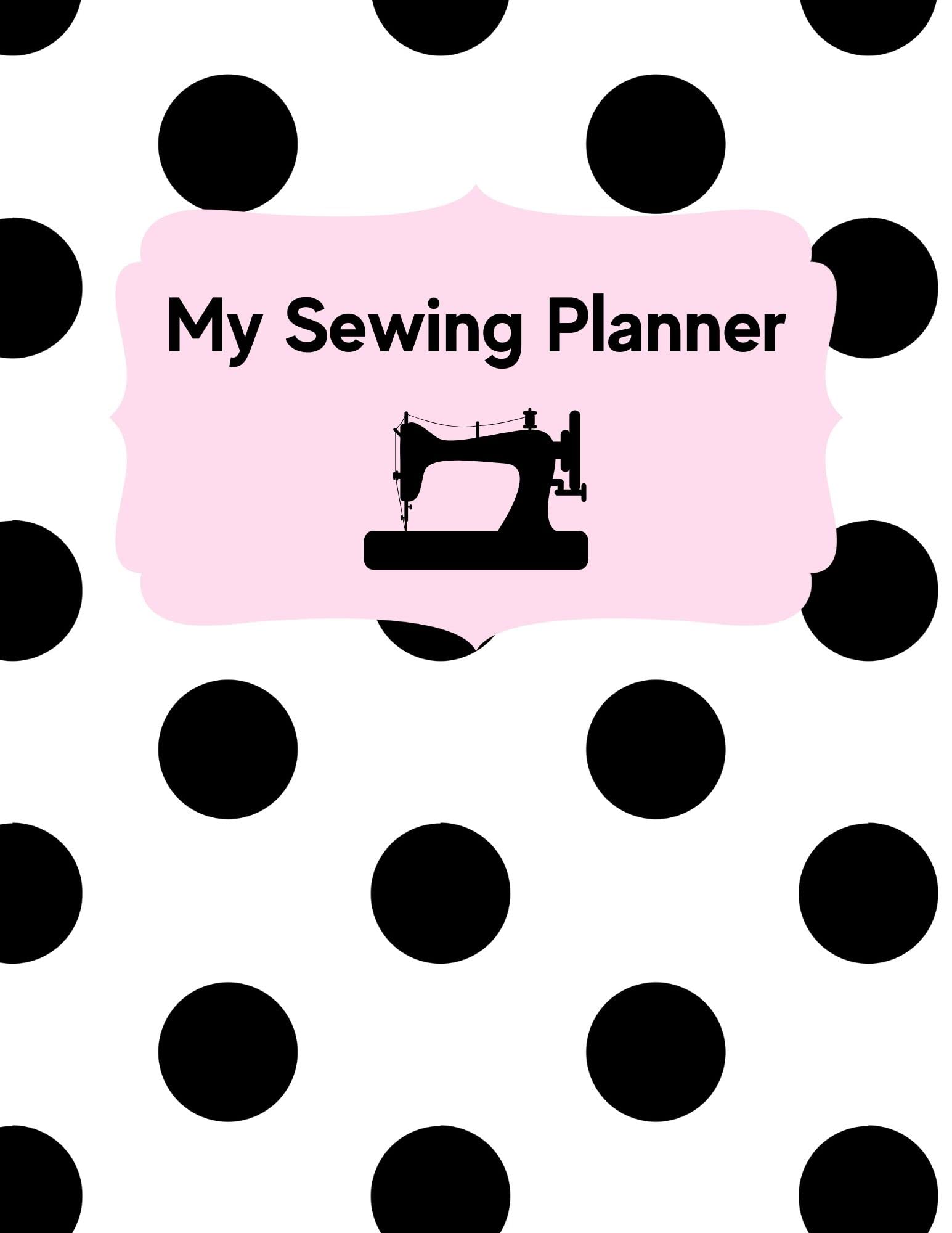 Sewing Journal & Project Book 8.5x11" A Sewing Project Journal Planner