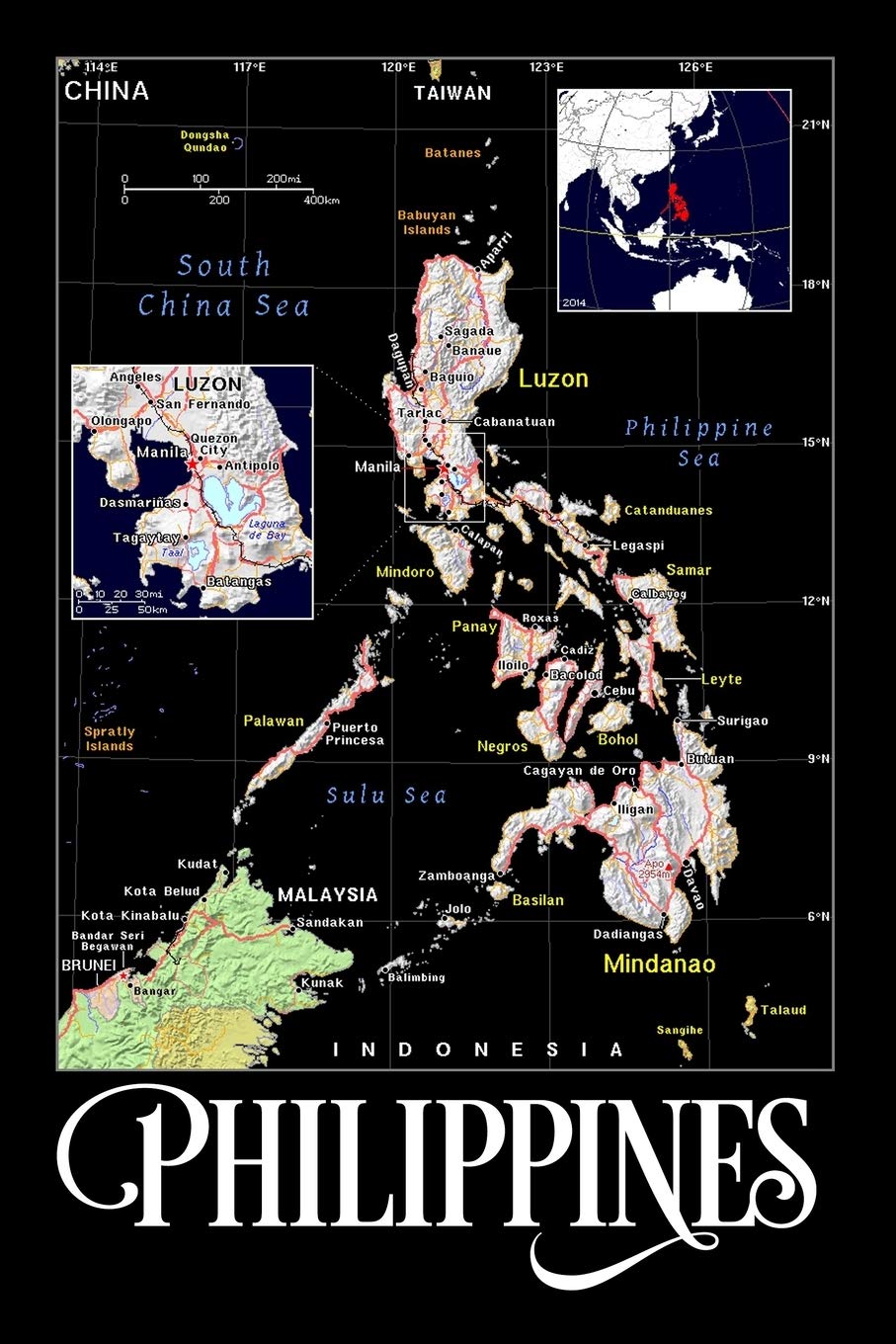 Philippines Map of Philippines Notebook by Clementine Journals Goodreads
