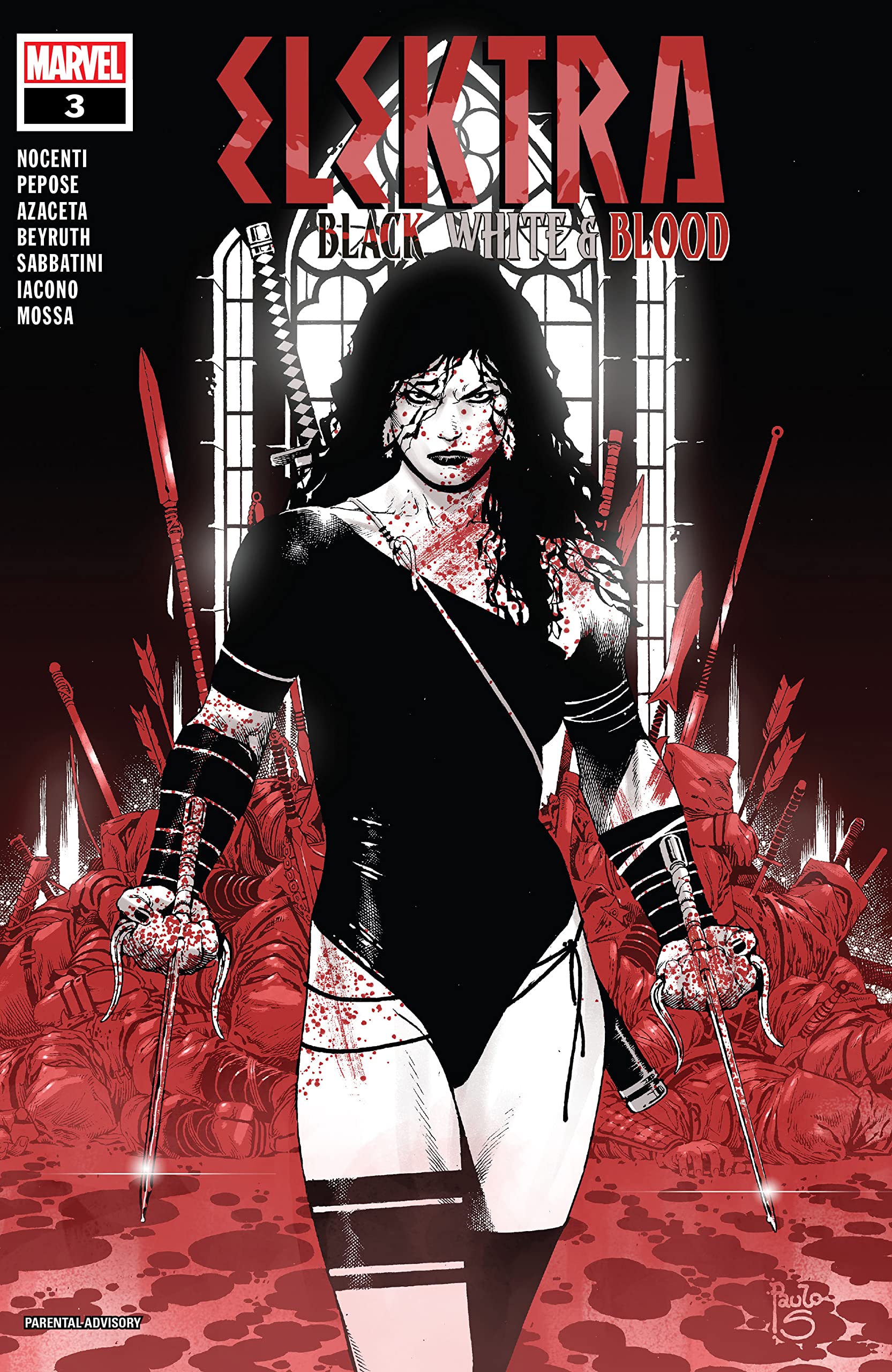 Elektra: Black, White & Blood #3
