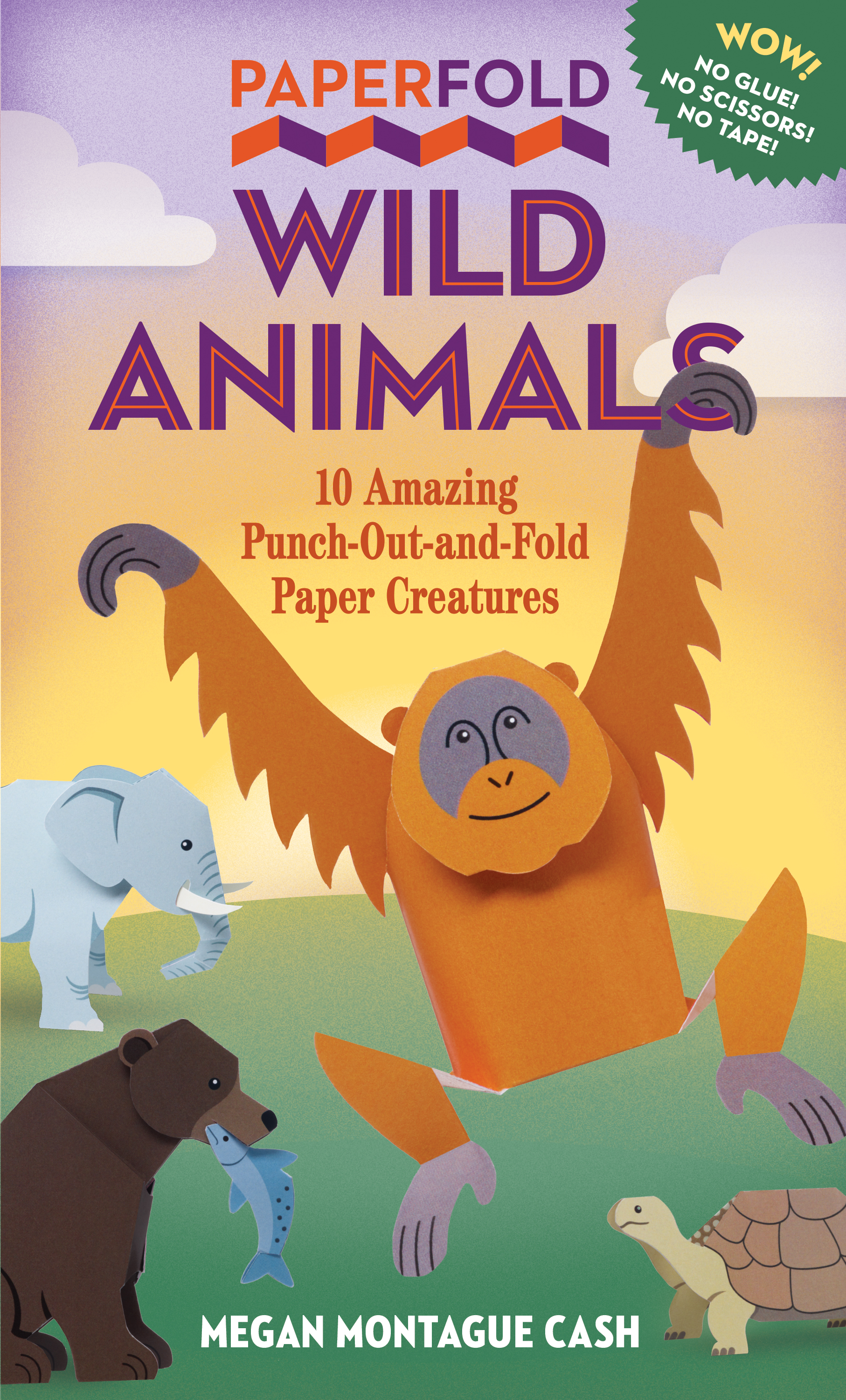Paperfold Wild Animals book cover