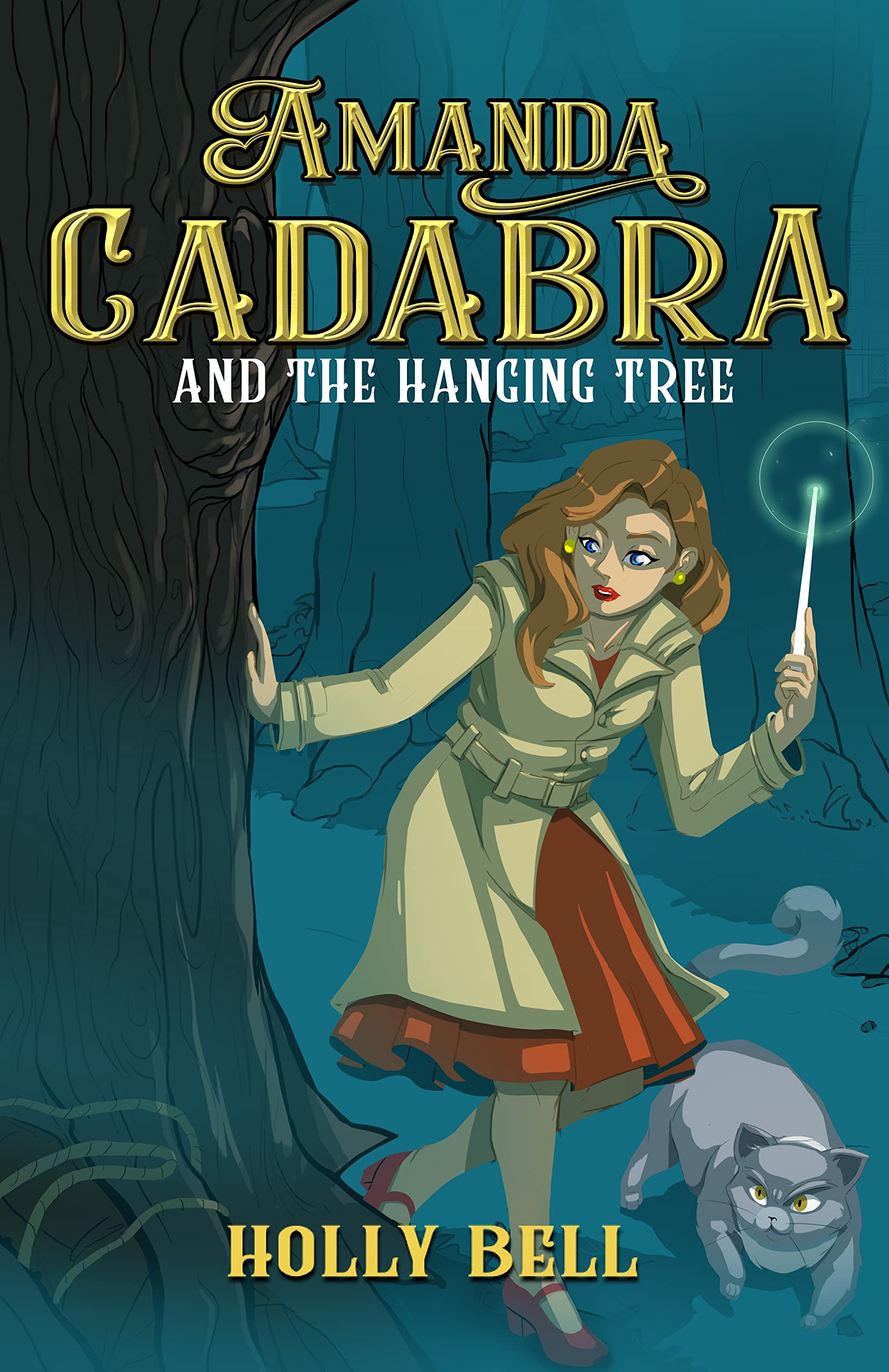 Amanda Cadabra and The Hanging Tree: A humorous British cozy mystery