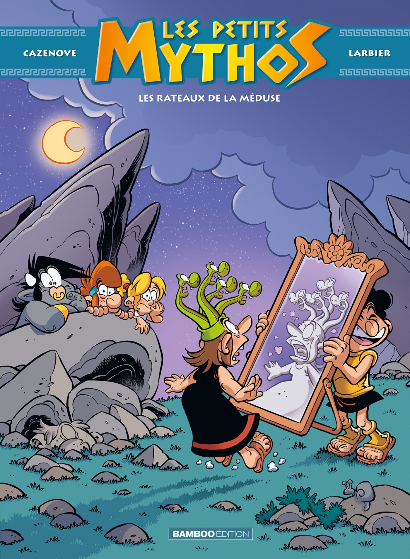 Les petits mythos - tome 9 Les rateaux de la Méduse book cover