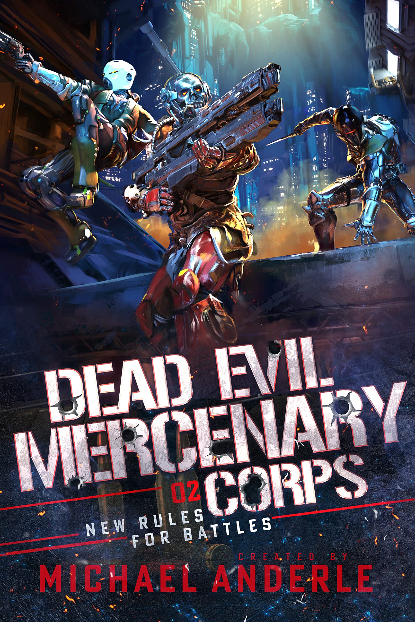 Dead Evil Mercenary Corps book cover 2