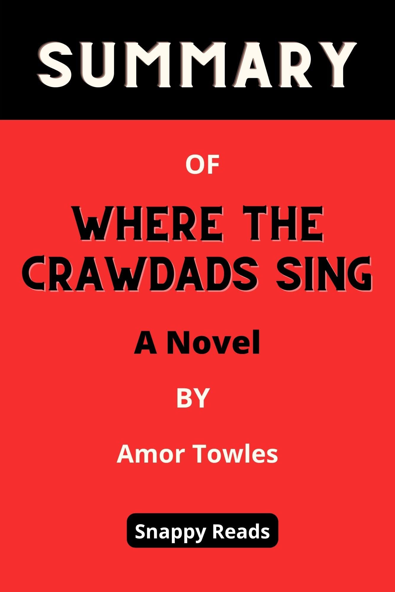 Summary of Where the Crawdads Sing A Novel By Delia Owens by Snappy