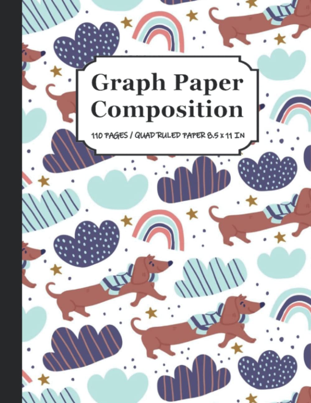 Graph paper Composition Notebook Graph Paper Composition Notebook 8.5 x 11, 110 pages Puppy