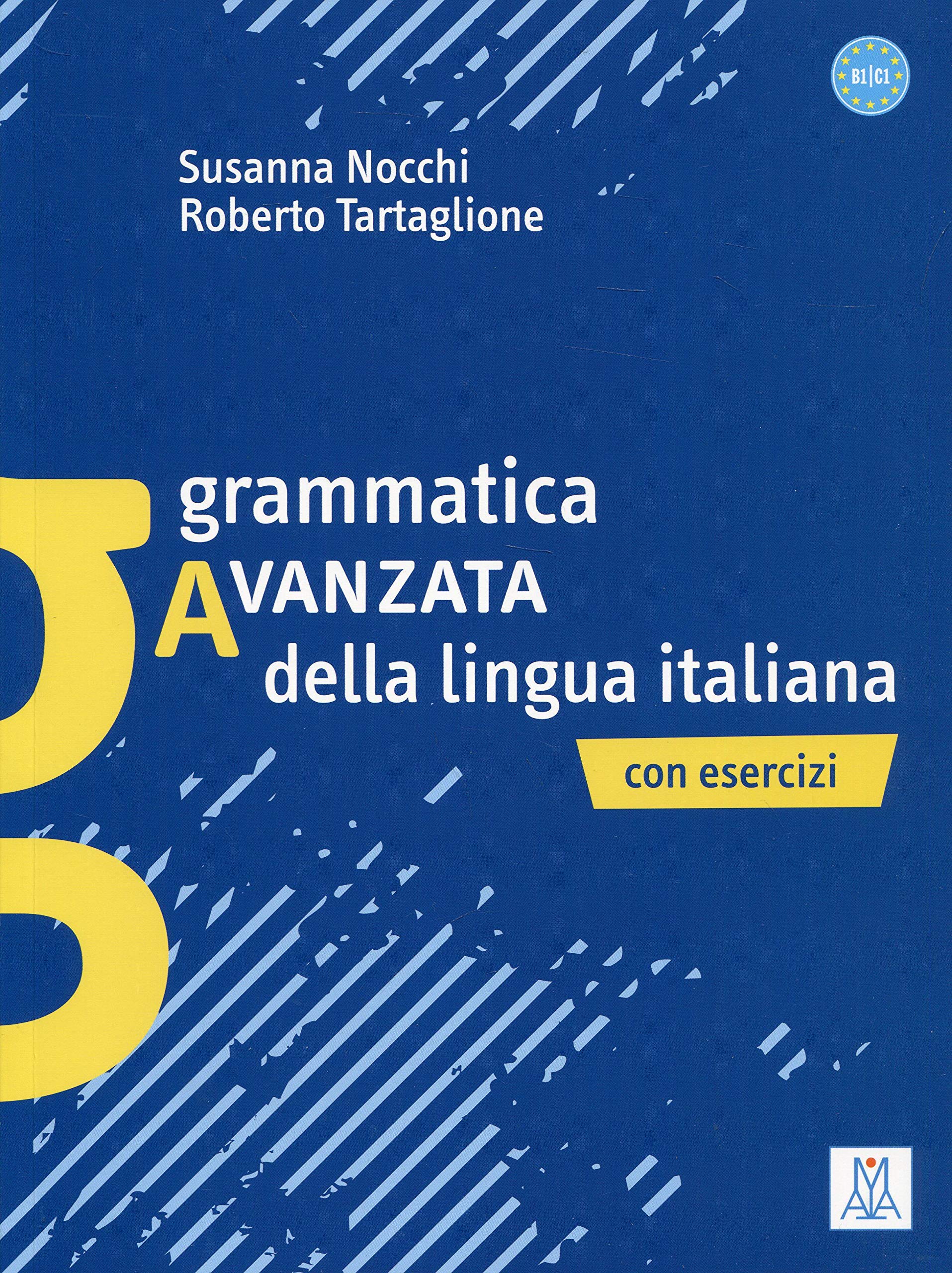 GRAMMATICA AVANZATA DELLA LINGUA ITALIANA book cover