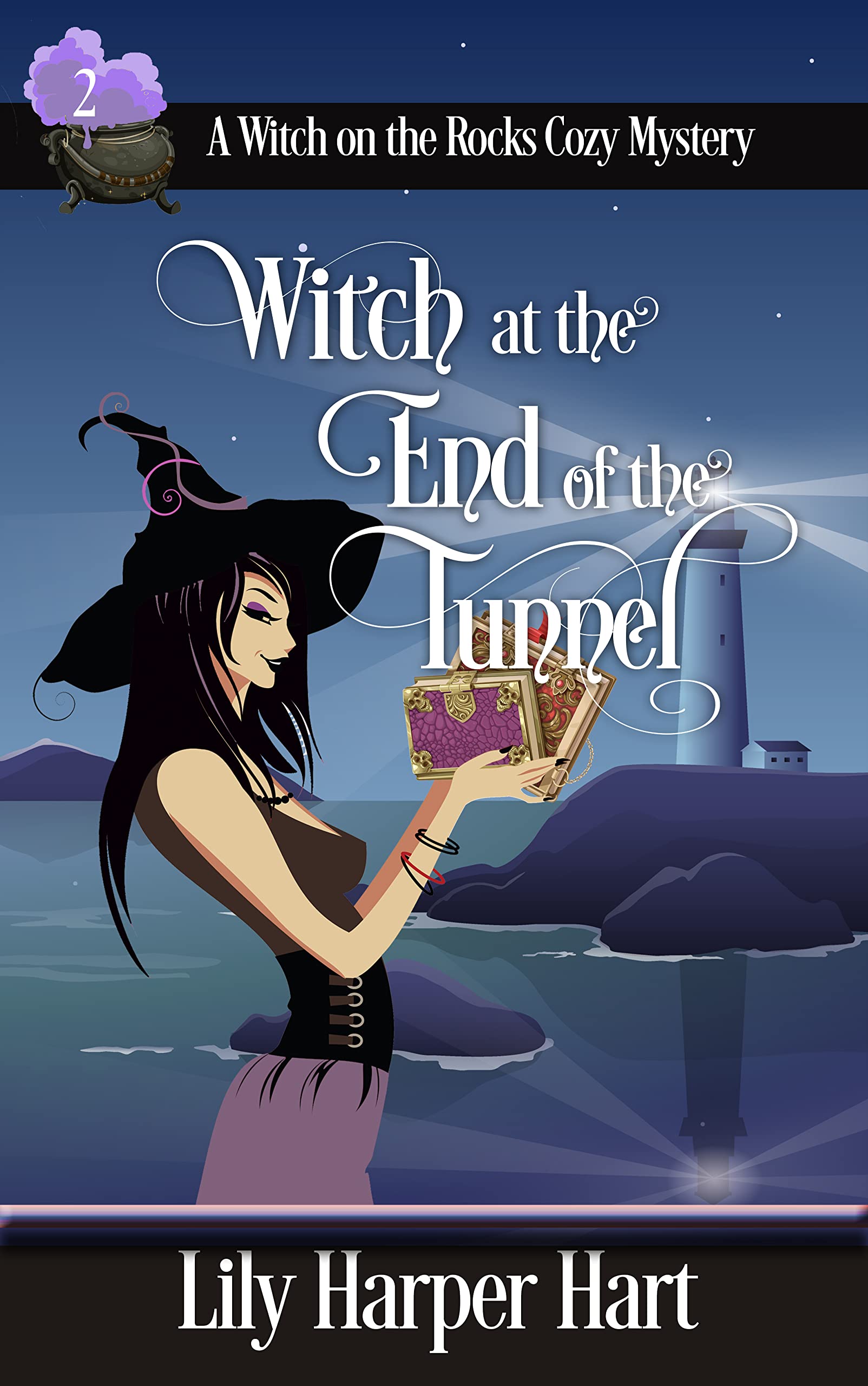 A Witch on the Rocks book cover 2