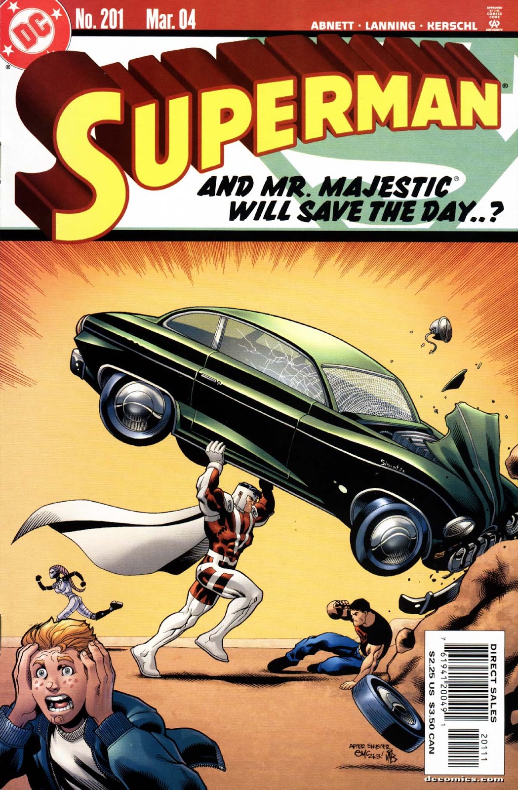 Superman (1987-2006) #201 book cover