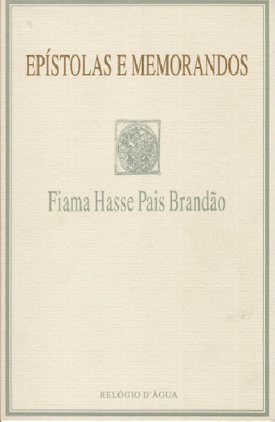 Epístolas e Memorandos book cover