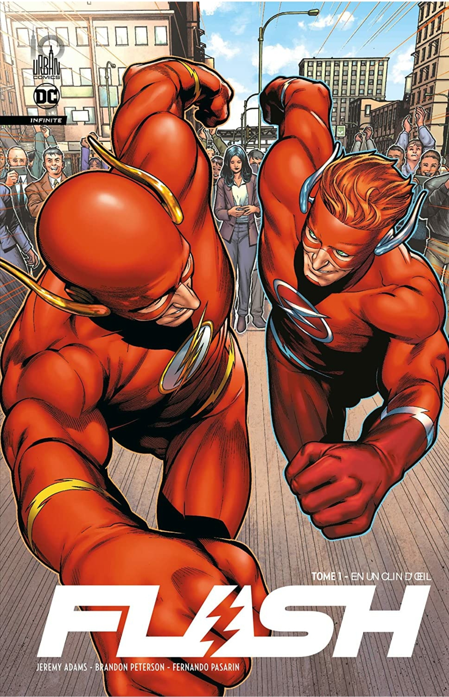 Flash Infinite (Urban Comics) book cover 1