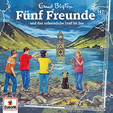 Fünf Freunde und das unheimliche Dorf im See book cover